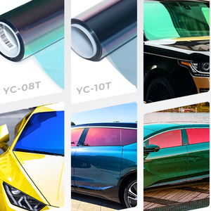 2,5mil luce blu cambiamento di colore pellicola colorata autoadesiva 82% VLT vetro finestrino <span class=keywords><strong>auto</strong></span> camaleonte pellicola solare - Product Image 4