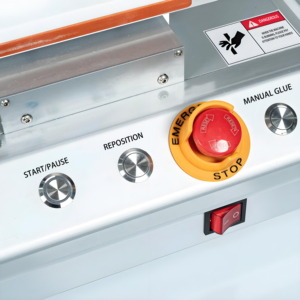 Automatische Pickle ball Paddle Edge Klebstoff ausgabe maschine Hoch effiziente Pickle ball Edge Klebe maschine mit Tablett - Product Image 5