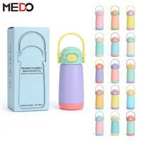 Bouteille d'eau isotherme portable en acier inoxydable 316 de qualité supérieure pour enfants, anti-fuite, double mode de consommation, avec paille, personnalisable avec logo, pour activités extérieures