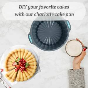 <span class=keywords><strong>Moule</strong></span> à gâteau en silicone de qualité alimentaire lavable au lave-vaisselle <span class=keywords><strong>Moule</strong></span> à gâteau au chocolat <span class=keywords><strong>Moule</strong></span> à gâteau <span class=keywords><strong>Charlotte</strong></span> en silicone - Product Image 3