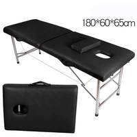 Table de Massage Pliable en Acier Inoxydable de Haute Qualité, Moderne et Portable, pour Spa, Salon de Beauté, Soins Cils et Visage