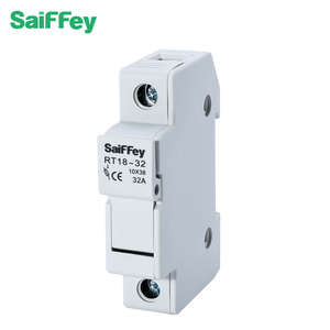 Saiffey Hot Bán 10*38 32A 1P Cầu Chì Chủ Ac690V RT18-32 Mà Không Cần LED Ánh Sáng Hình Trụ Cầu Chì Chủ - Product Image 2