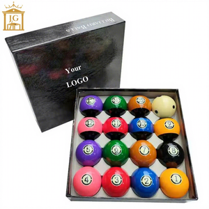 Juego <span class=keywords><strong>de</strong></span> Bolas <span class=keywords><strong>de</strong></span> <span class=keywords><strong>Billar</strong></span> <span class=keywords><strong>de</strong></span> Resina <span class=keywords><strong>de</strong></span> 2-1/4 Pulgadas, Tamaño Reglamentario, para Torneos y Entrenamiento, en Caja - Product Image 2