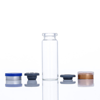 Ampoule médicale en verre avec bouchon en caoutchouc, ampoule médicale, flacon de 2, 3, 5, 8, 10, 15, 20, 30ml, vente en gros, nouveauté