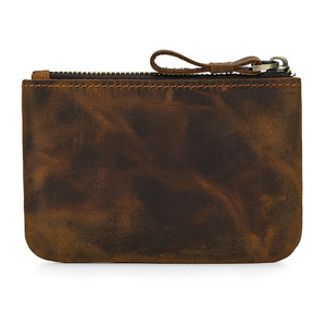 2025 cuero genuino transfronterizo hombres y mujeres Casual pequeña cartera primera capa cuero <span class=keywords><strong>de</strong></span> vaca monedero <span class=keywords><strong>TikTok</strong></span> artículo caliente - Product Image 6