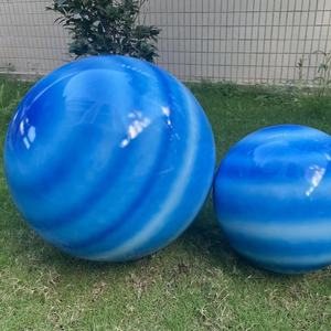 Bolas de acero inoxidable decorativas de la esfera redonda del <span class=keywords><strong>metal</strong></span> colgante grande moderno que miran - Product Image 5