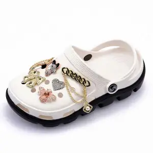 50% Giảm Giá Số Chữ Chòm Sao Tùy Chỉnh Rhinestone Bán Buôn Kim Loại Bling Giày Cho Trang Trí Bẩn Giày Charms