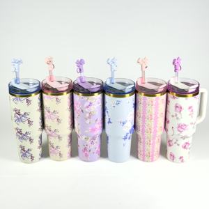 <span class=keywords><strong>Termo</strong></span> de 40 oz con Asa, Vasos de Agua de 1200 ml, Vaso Térmico Aislado para Invierno, Vasos de Agua de Acero Inoxidable con Pajita, Éxito de Ventas en Ama Zon - Product Image 4