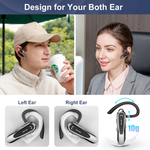 หูฟังบลูทูธ 5.0 แบบข้างเดียว New Bee รุ่น Type C สำหรับธุรกิจ หูฟังไร้สาย สำหรับโทรศัพท์มือถือ - Product Image 6