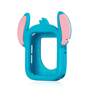 Encantadora funda de puntada de dibujos animados, funda protectora de parachoques de silicona suave para Apple Watch 7 1 2 3 4 5 38mm 42mm 40mm 44mm - Product Image 6