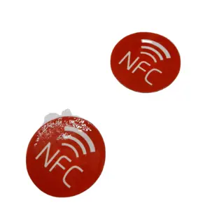 Programmable RFID Label/Printable NFC Chip Sticker Tag 13.56mhz RFID Sticker For Mobile phone