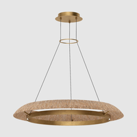 Lámpara de Techo Colgante Moderna Estilo Antiguo XZ, Lámpara de Araña Vintage para Dormitorio, Lámpara de Techo Dorada de Lujo para el Hogar