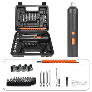 Ensemble de <span class=keywords><strong>tournevis</strong></span> électriques rechargeables à couple élevé, <span class=keywords><strong>mini</strong></span>-outils ménagers avec outil électrique portatif de qualité industrielle alimenté par batterie - Product Image 1