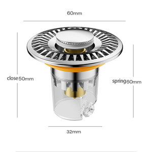 עיצוב מודרני, הליבה ניקוז אוניברסלי נגד ריח ו דוחה חרקים כיסוי צינור ביוב - Product Image 2