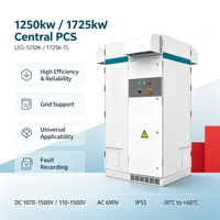 Système de convertisseur de puissance à stockage d'énergie triphasé PCS Onduleur 500KW 1250KW 1725KW 1MW pour onduleur solaire hors réseau