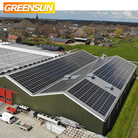 Système d'énergie solaire hybride à bas prix, kit 100 kW, 150 kW, 200 kW, 300 kW, 400 kW, système d'énergie solaire utilisant l'onduleur Deye 125 kW