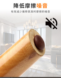 Thickened furniture base nails - nylon base nails - plastic base anti-slip nails - Product Image 4