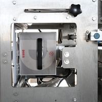 Machine d'étiquetage et de scellage automatique multifonctionnelle haute performance pour sachets en papier, film et briques sous vide de riz, haricots, graines de melon et autres aliments en blocs