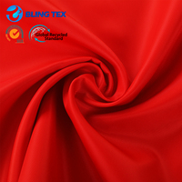 Polyester Viscose Sergé Satin Tissu Type Mélange Costume Doublure Tissu pour Hommes Costume