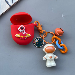 Étui de protection en silicone pour écouteurs sans fil Bluetooth Google <span class=keywords><strong>Pixel</strong></span> Buds Pro 2, avec pendentif porte-clés en silicone - Product Image 3