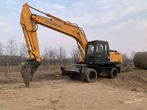 Excavadoras de ruedas usadas Hyundai 210w-7 21 Ton Precio bajo Buen estado en stock rueda tipo 210w-9 - Product Image 5