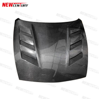 Convient au capot perforé en fibre de carbone modifié Nissan 370Z, couvercle de protection spécial compartiment moteur pour automobiles