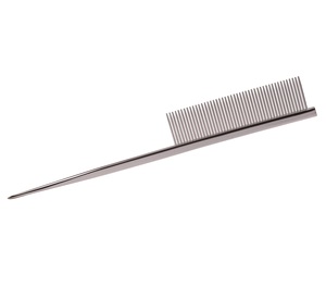 Hexagonal Spine Silver Color Iron Metal <b>Flea</b> <b>Comb</b> Pet Grooming <b>Comb</b> Metal Pins <b>Flea</b> Removal Tool for Dogs Cats - Product Image 4