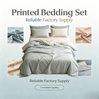 Ensemble de literie imprimé de luxe de haute qualité, linge de lit en microfibre premium, prix compétitif direct usine, vente en gros en vrac