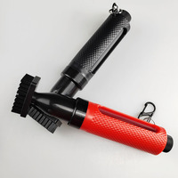Nettoyeur à brosse portable durable pour club de golf avec logo personnalisé avec bouteille d'eau