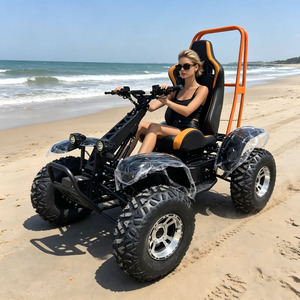 สกู๊<span class=keywords><strong>ต</strong></span>เตอร์ไฟฟ้าอเนกประสงค์เชิงพาณิชย์ 60V 50Ah ขับเคลื่อน 4 ล้อ สำหรับขนส่งสินค้า ล่าสัตว์ ทำงานในฟาร์ม ลาดตระเวน รับน้ำหนักได้ 300 กก. <span class=keywords><strong>แบ</strong></span><span class=keywords><strong>ต</strong></span>เตอรี่คู่ - Product Image 1