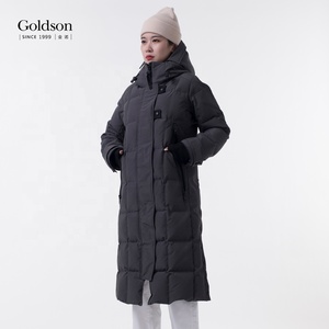 Manteau long épais et tendance de style canadien, veste en duvet d'oie pour femmes - Product Image 2