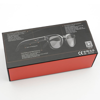 Lunettes Intelligentes MT3 2026 avec IA, Caméra 8MP, Bouton Tactile HD, Traduction IA, Chargement Type-C, Lecteur de Musique, Monture PVC, Vidéo Sportive Extérieure