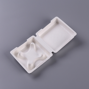 Biodegradable Recycled Pulp Molded Soap Packaging Box Paper Molded Packing Box For Soap