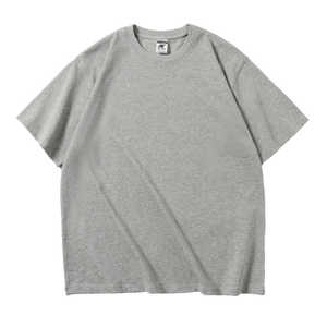 Camiseta Oversize de Punto Grueso Estilo Urbano con Estampado 3D en Relieve, 100% Algodón, Impresión Puff, Venta al por Mayor Personalizada - Product Image 5