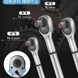 Clé dynamométrique industrielle réglable pour bougies d'allumage et culasse de pneu, avec couple préréglé en kilogrammes - Product Image 3
