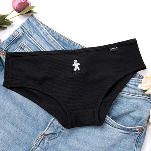 Ropa interior sexy de mujer Patrón de color sólido Impreso Desnudo Comodidad Ropa interior transpirable - Product Image 5