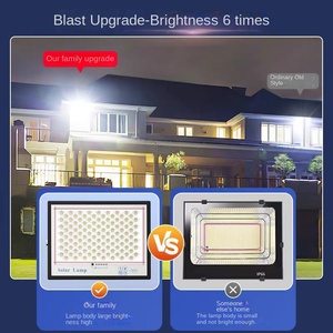 Prix d'usine Solaire Led Extérieur Étanche IP65 300W Led Projecteur avec Support CE Solaire Rechargeable Projecteur - Product Image 2