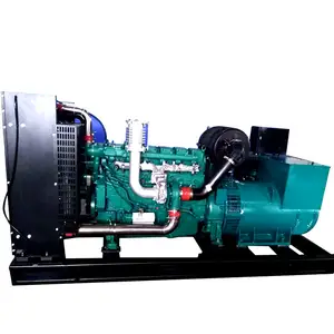 200KW Weichai Industrial Power Diesel Generator Set Pure Copper Brushless Motor Self Start Iso9001 Water Cooling System Autom