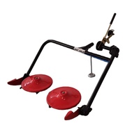 Disc Rotary Mäher Für Gürtel übertragung Angetrieben Tiller Farm Implementieren Rotary Mäher Disc Trommel Mäher Preis