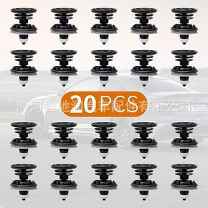 Car Door Panel <b>Clips</b> D227 20 Pcs For Audi A4 B6 B7 Interior Trim Fasteners Replacement Parts - Product Image 1