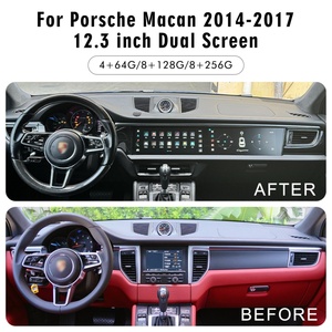 Reproductor de DVD para Auto NaviHua de 12.3 Pulgadas con Pantalla Dual, Radio Android para Auto, Sistema de Navegación GPS Android, Estéreo para Porsche Macan 2014 2017 - Product Image 3