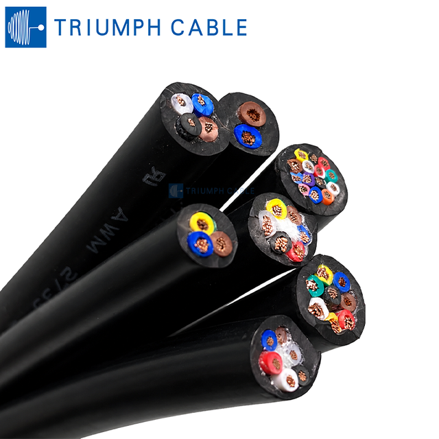 Industrial Automation Cable & Wire Harness Manufacturer 4 5 6 7 8 9core PVC Cable Multi-core Shielded Twisted Pair Control Cable