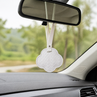 Sac de rangement parfumé en forme de nuage, en cuir PU, portable, pour voiture, aromathérapie, décoration créative pour voiture, ornement suspendu, cadeau