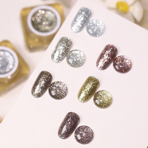 Ailanuo กาวทาเล็บหนาแน่นสูง6สี15มล. กาวทาเล็บ - Product Image 1