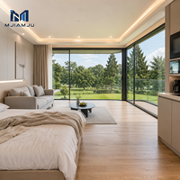 Maison Capsule Spatiale en Gros, Moderne, Étanche, Mobile, Préfabriquée, Modulaire, Empilable à 2 Niveaux, en Acier, Marque MJIAMJU, pour Hôtels