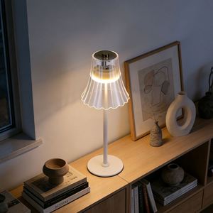 Vintage Luxury Rechargeable Acrylic Table Lamp Dimmable LED <b>Night</b> <b>Light</b> for Bedroom Dining Table Restaurant Decor Romantic Gift - Product Image 3