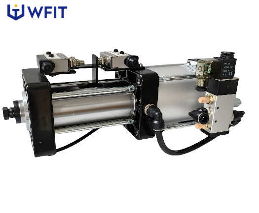 Aluminium Werkzeug wechsel Boost ing Unspann zylinder 2T 3.5T 4.5T 6T Spindel Stanzen Pneumatik zylinder für Bearbeitungs zentrum