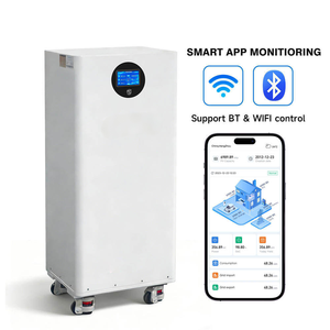 ระบบแบตเตอรี่เก็บพลังงานแสงอาทิตย์ลิเธียมไอรอนฟอสเฟต 51.2V สำหรับใช้ในบ้าน พร้อมการป้องกันระดับ IP54 และดีไซน์แบบต่อพ่วงได้ - Product Image 2