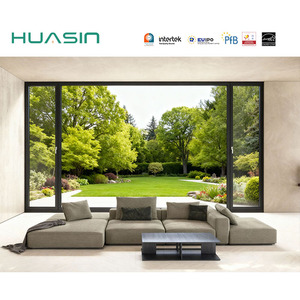 Huasin, Venta Caliente, <span class=keywords><strong>Ventanas</strong></span> de Aleación de Aluminio con Recubrimiento en Polvo Negro Mate, Personalizadas, Proveedor Indonesio, 2025 - Product Image 3