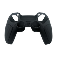 Étui en gel de silicone épaissi amélioré pour manette PS5 - Absorption des chocs, résistant aux rayures, anti-traces de doigts, excellente adhérence